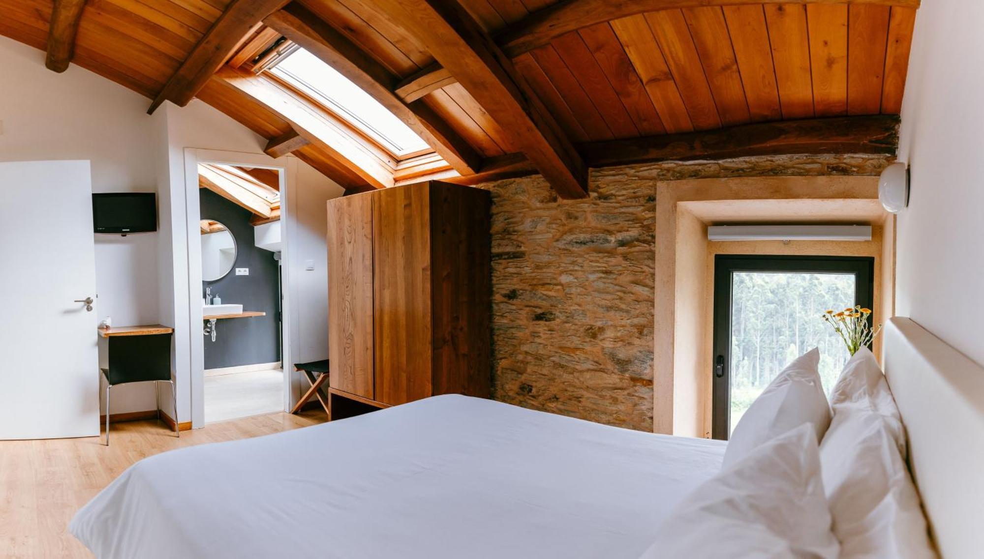 Hotel El Castano Dormilon Santa Marta de Ortigueira Zewnętrze zdjęcie