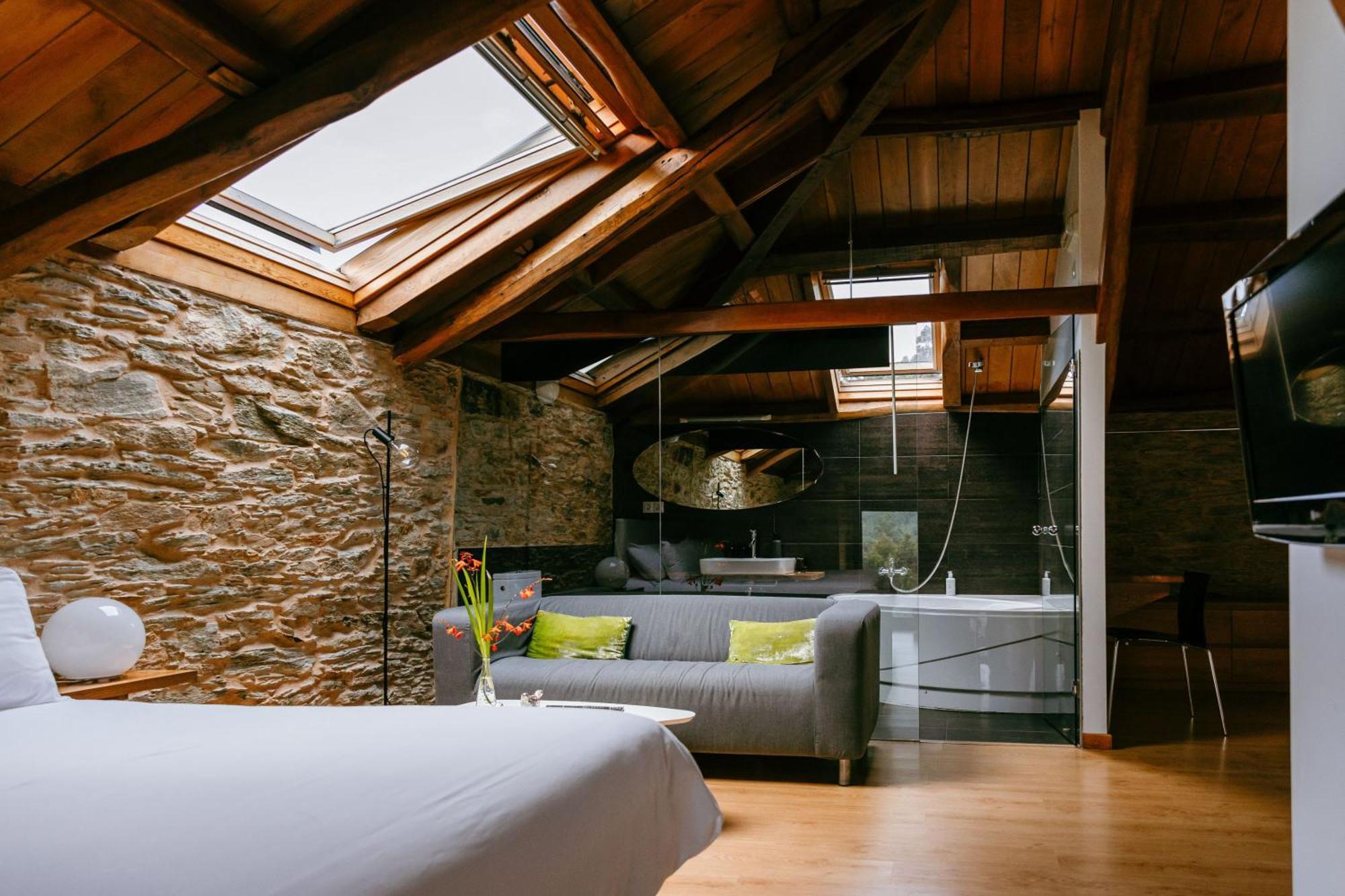 Hotel El Castano Dormilon Santa Marta de Ortigueira Zewnętrze zdjęcie