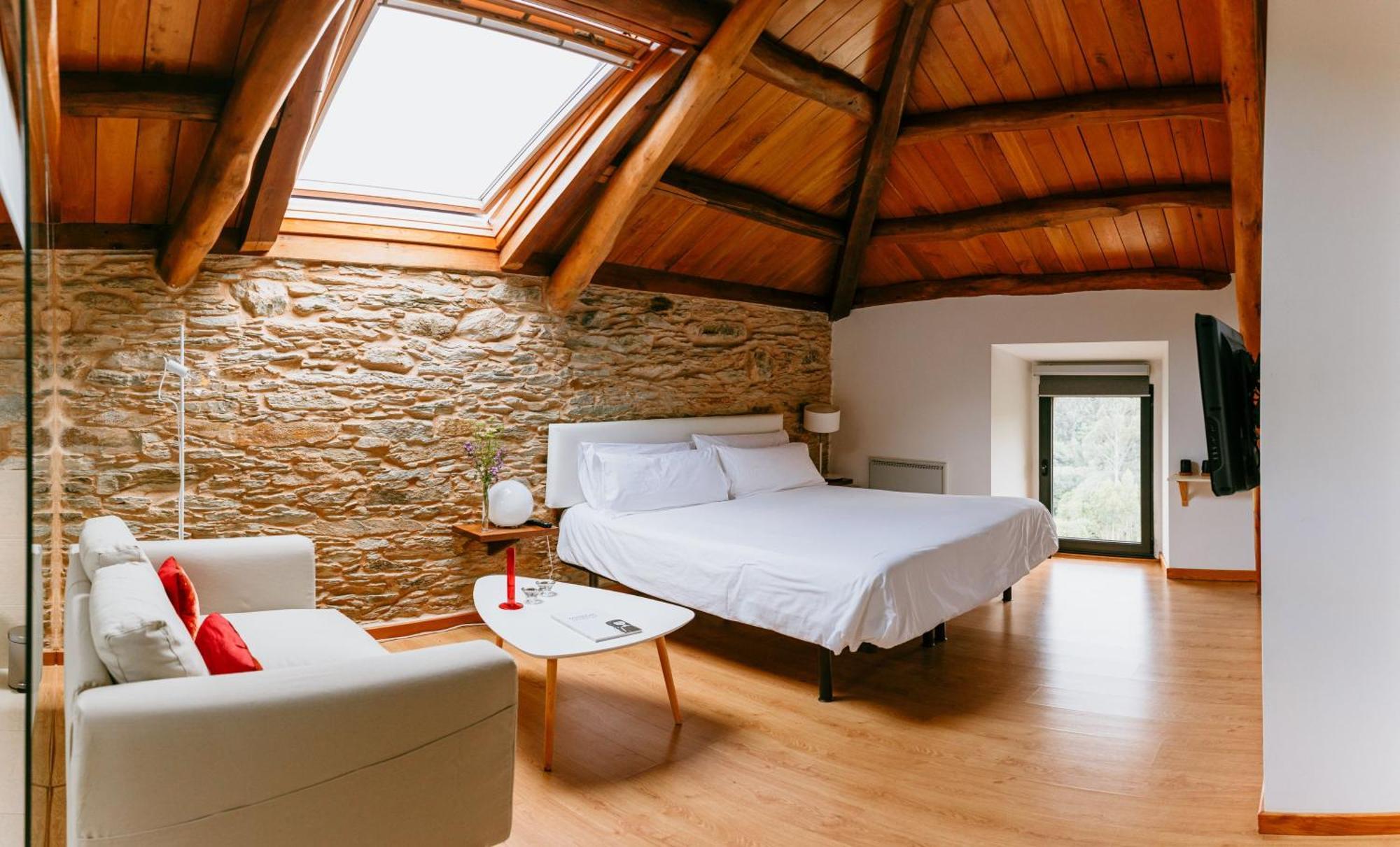 Hotel El Castano Dormilon Santa Marta de Ortigueira Zewnętrze zdjęcie